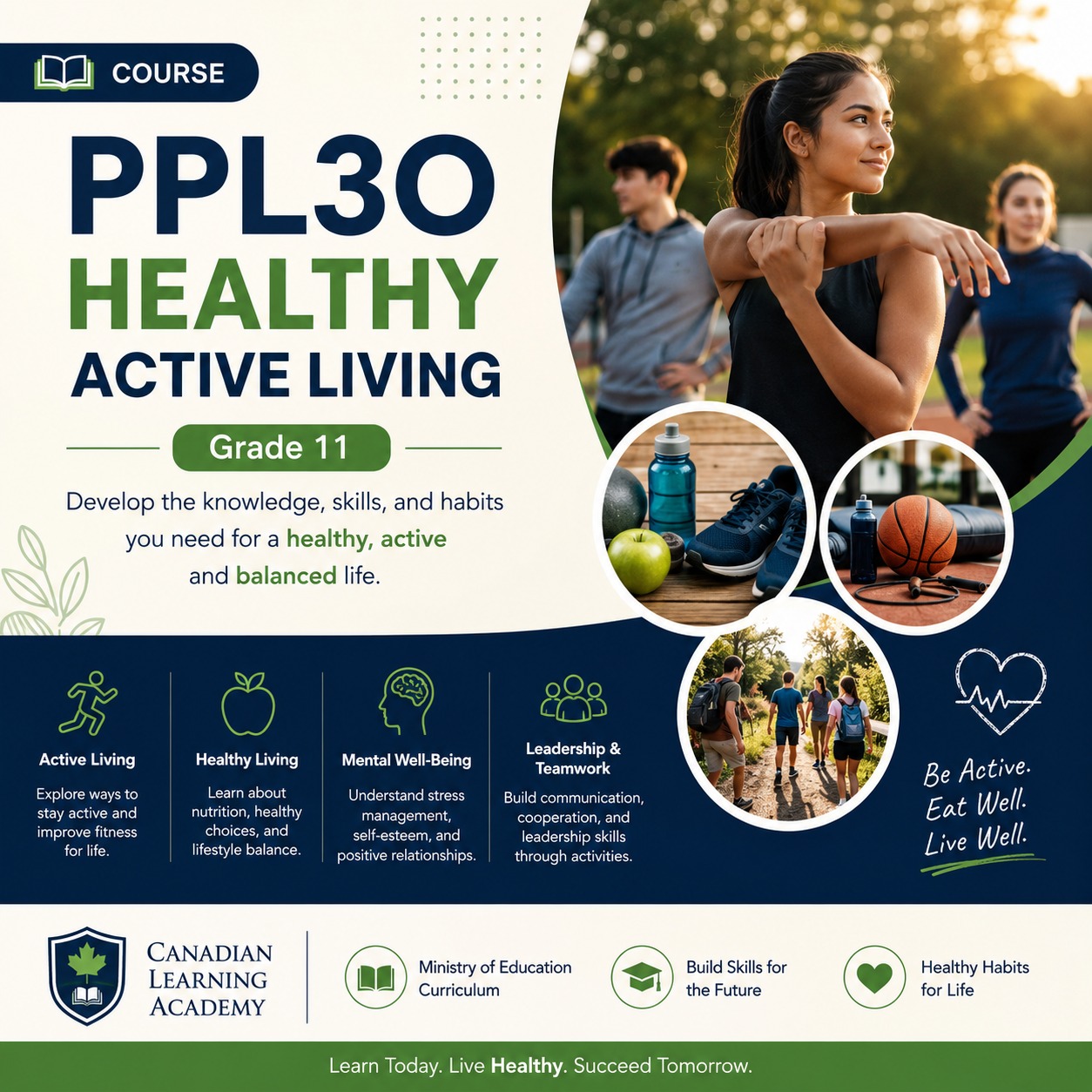 Healthy Active Living - PPL3O